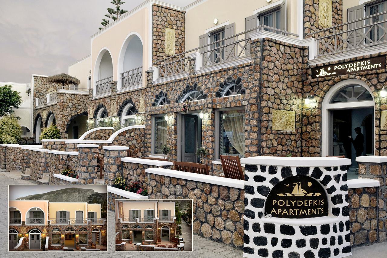Polydefkis Hotel Kamári Exterior foto