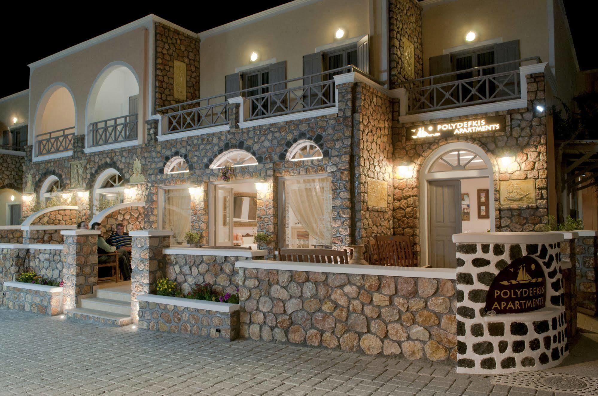 Polydefkis Hotel Kamári Exterior foto