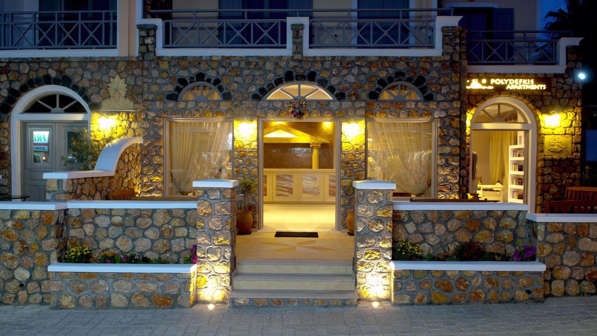 Polydefkis Hotel Kamári Exterior foto
