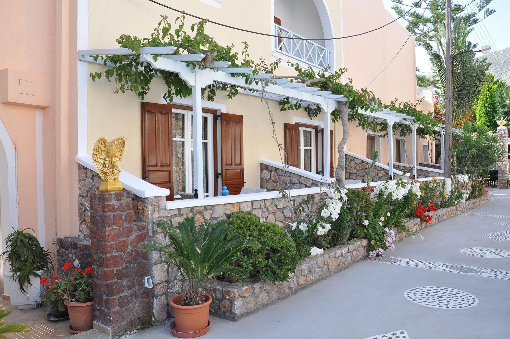 Polydefkis Hotel Kamári Exterior foto