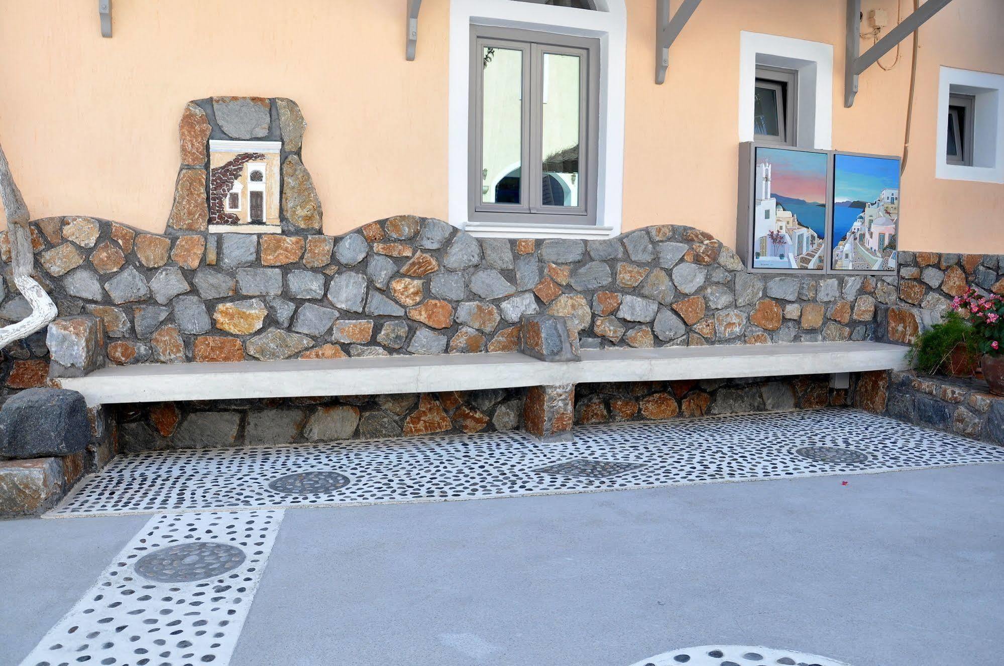 Polydefkis Hotel Kamári Exterior foto